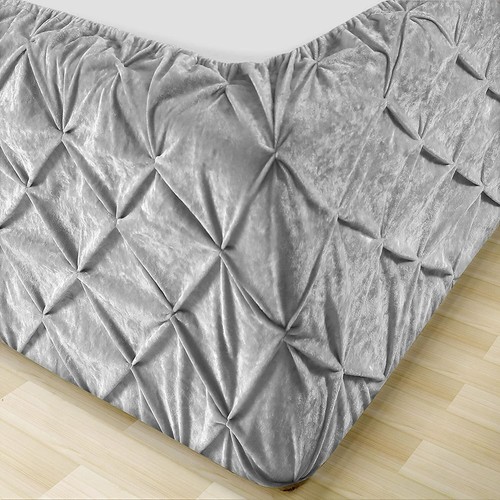 Pintuck valance sheet velvet - valance,