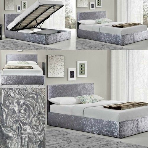 Divan bed base - divan, silver
