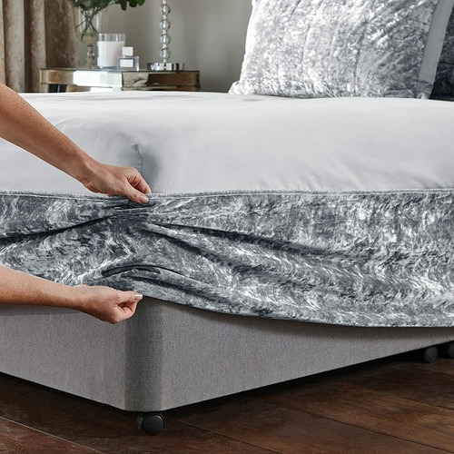 Crushed velvet divan - crushed,