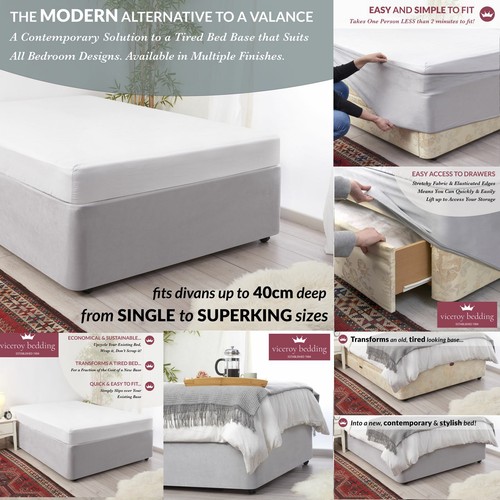 Luxury faux suede divan - divan, bed
