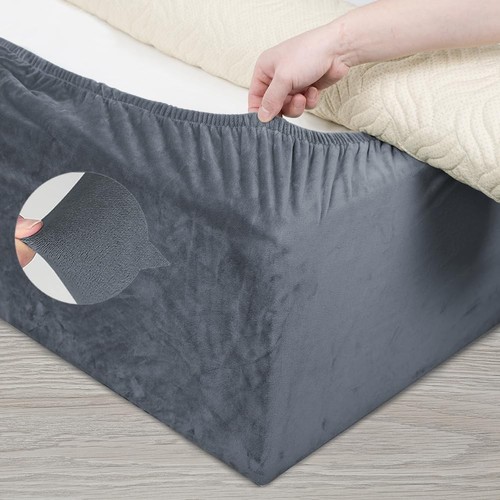 Velvet divan bed base wrap - velvet,