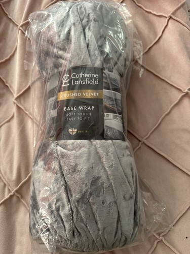 Crushed velvet divan bed - crushed, base