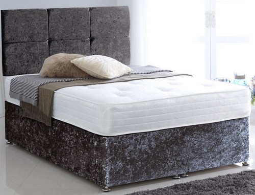 Crushed velvet bed wrap - bed,